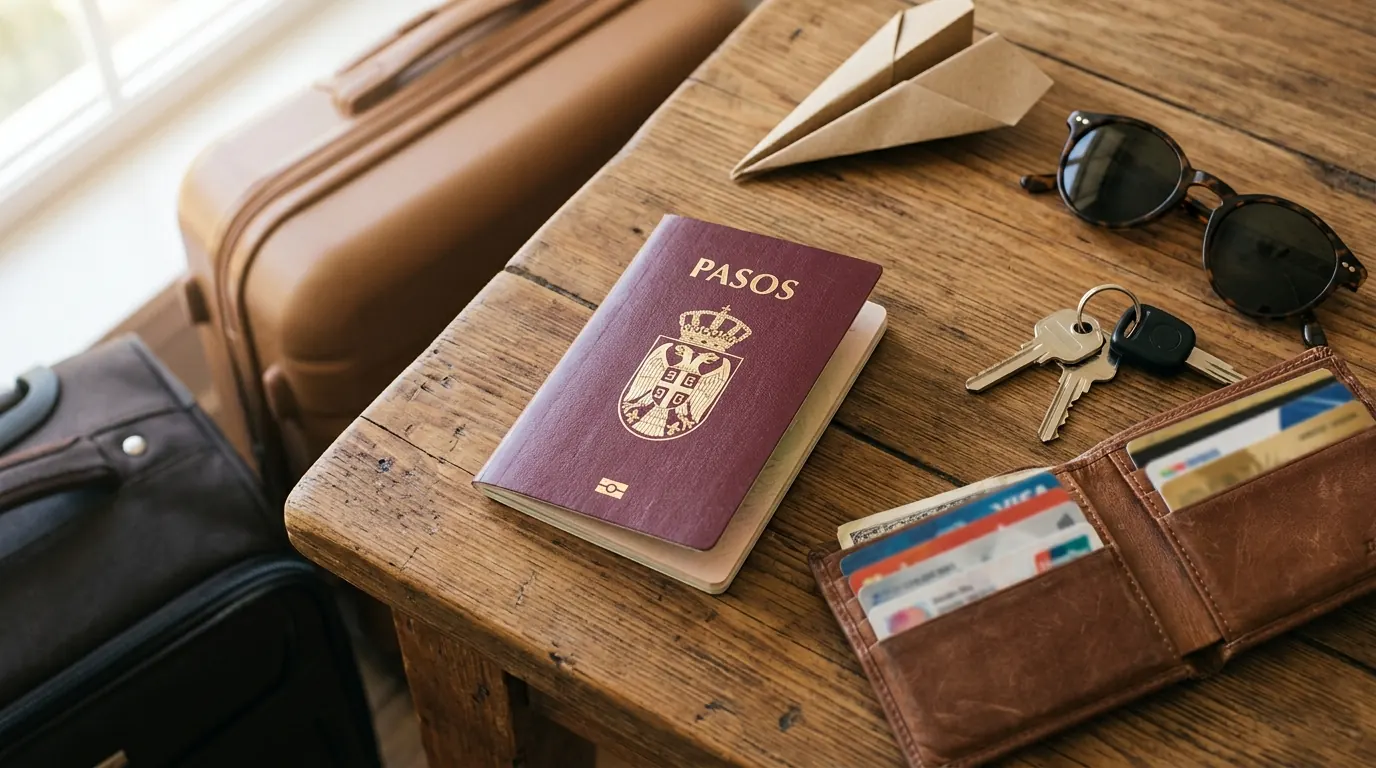 Srpski pasoš spreman za put, uz putno zdravstveno osiguranje